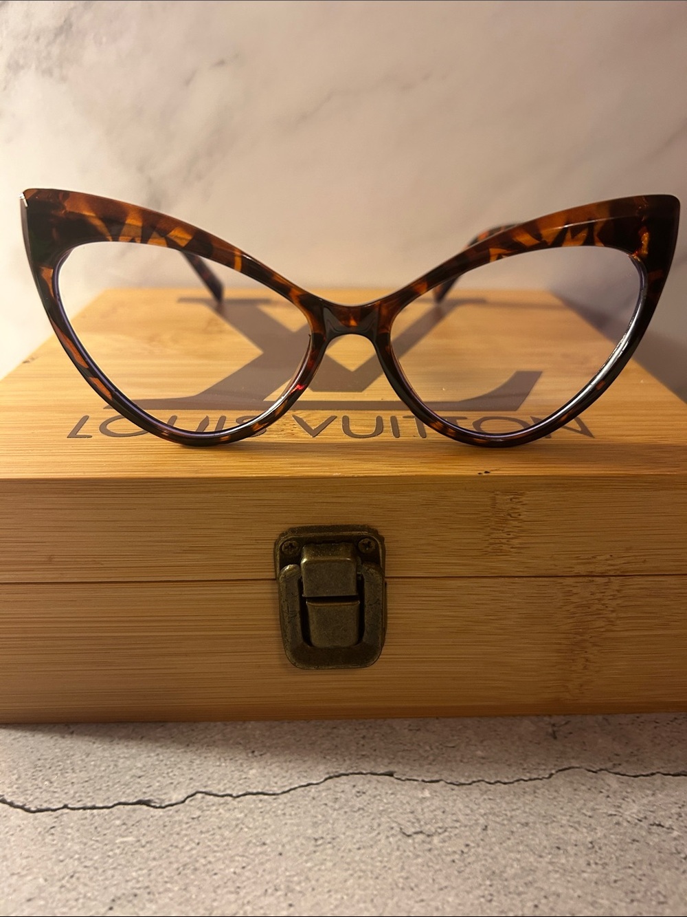 Tortoiseshell Cat Eye Glasses - Brown/tortoiseshell